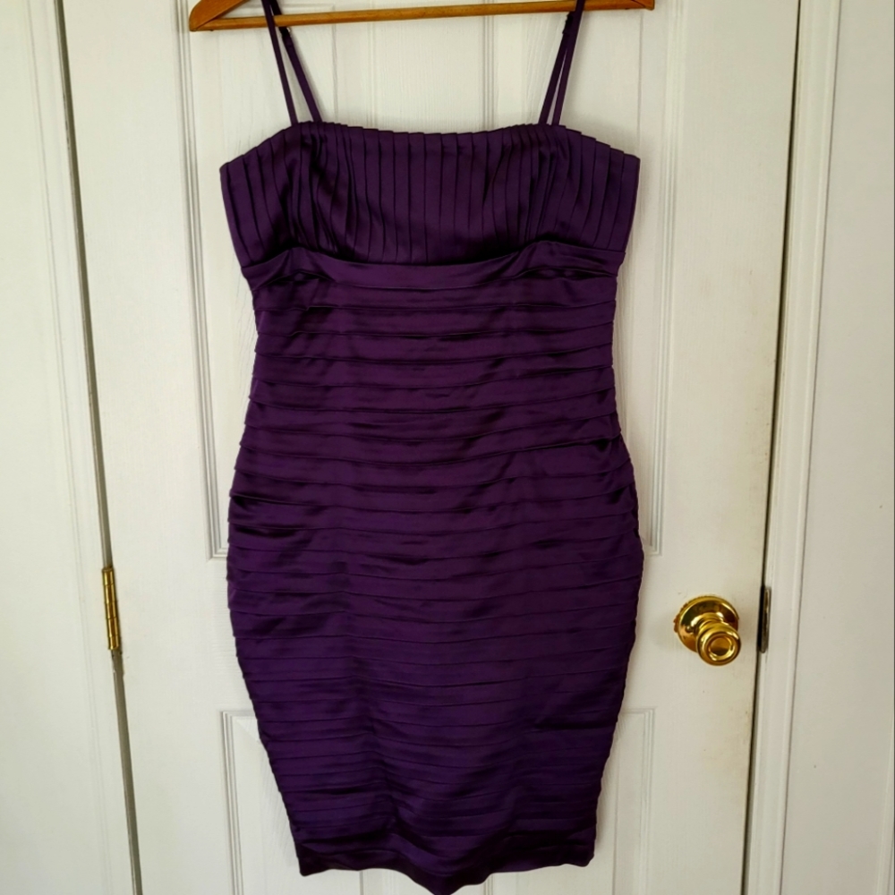 Royal Purple Bodycon dress